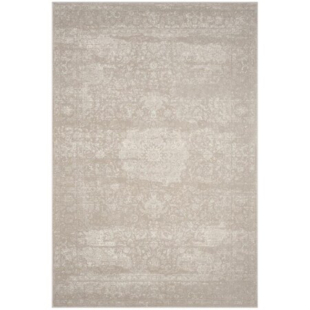 Safavieh 5 ft.1 in. x 7 ft.6 in. Carnegie Power Loomed Medium Rectangle Area Rug Light Beige & Cream CNG631B-5